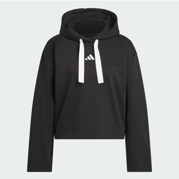 adidas Tops - Adidas Women's Fleece 3Stripe Hoodie Large NWT